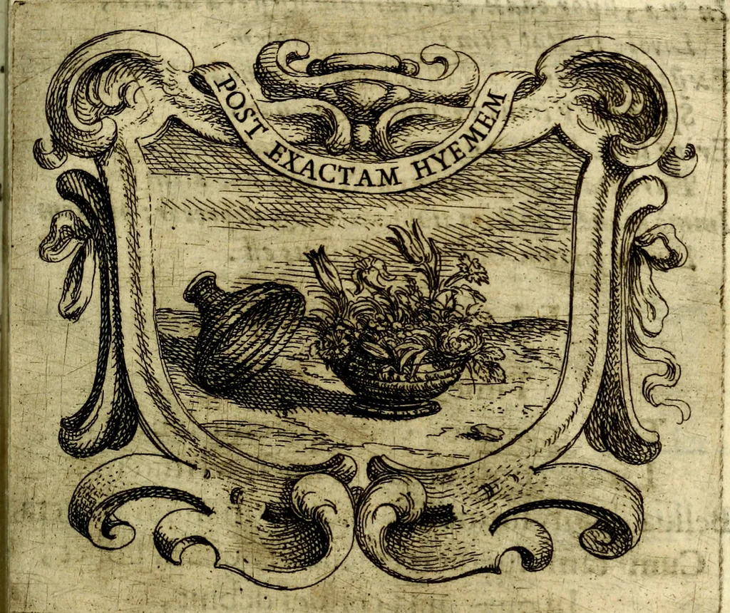 An illustration from Ignatius : insignium, epigrammatum et elogiorum centuriis expressus, 1655, leaf 212