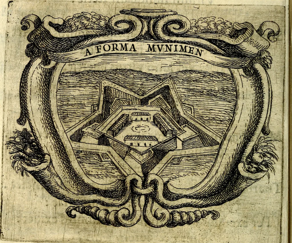 An illustration from Ignatius : insignium, epigrammatum et elogiorum centuriis expressus, 1655, leaf 215