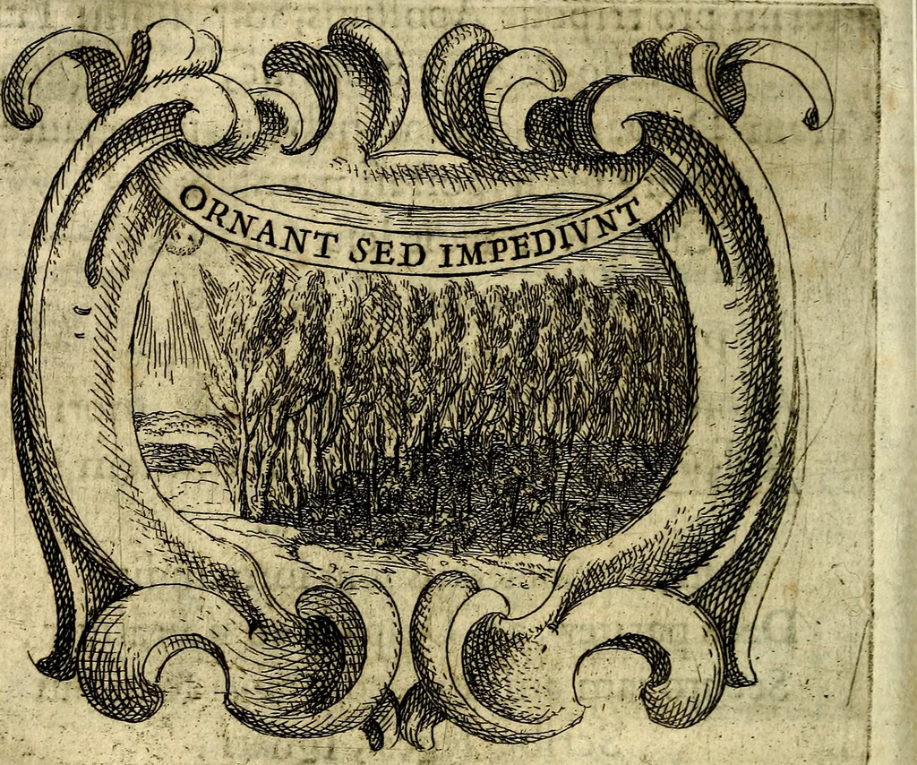 An illustration from Ignatius : insignium, epigrammatum et elogiorum centuriis expressus, 1655, leaf 221