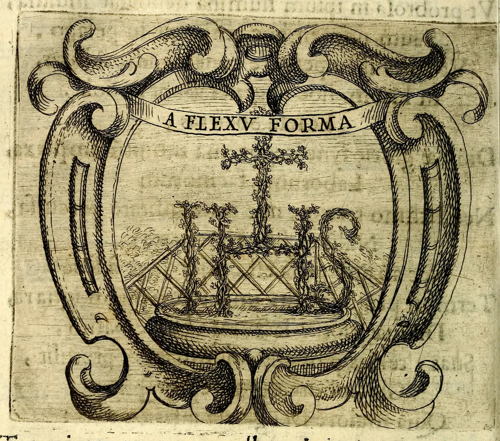 An illustration from Ignatius : insignium, epigrammatum et elogiorum centuriis expressus, 1655, leaf 227