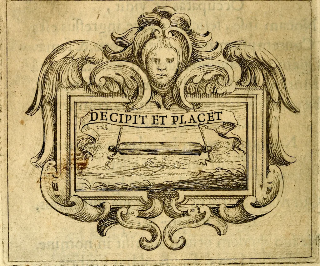 An illustration from Ignatius : insignium, epigrammatum et elogiorum centuriis expressus, 1655, leaf 23