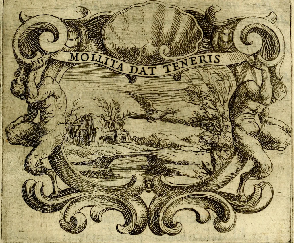 An illustration from Ignatius : insignium, epigrammatum et elogiorum centuriis expressus, 1655, leaf 230