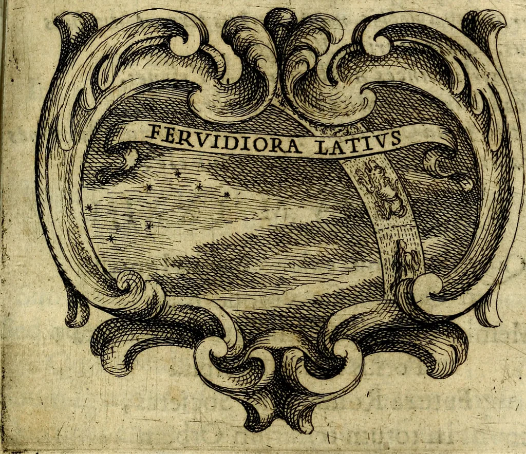 An illustration from Ignatius : insignium, epigrammatum et elogiorum centuriis expressus, 1655, leaf 236