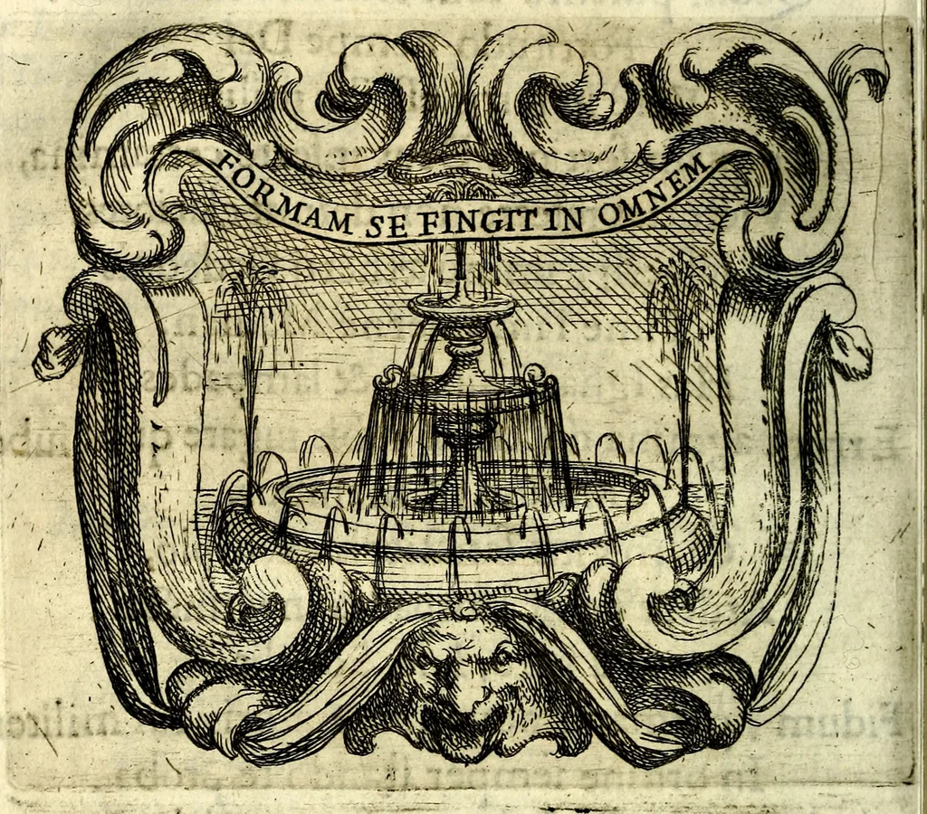 An illustration from Ignatius : insignium, epigrammatum et elogiorum centuriis expressus, 1655, leaf 251