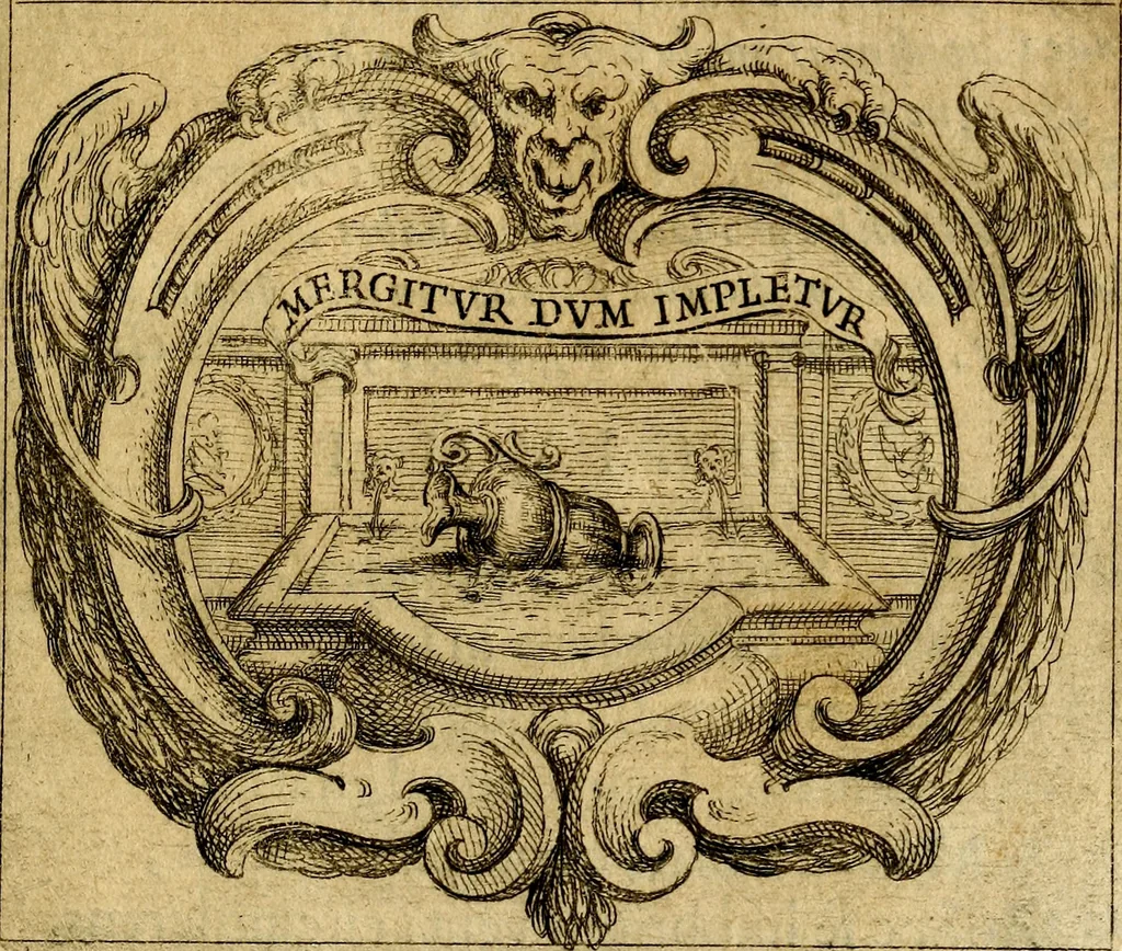 An illustration from Ignatius : insignium, epigrammatum et elogiorum centuriis expressus, 1655, leaf 26