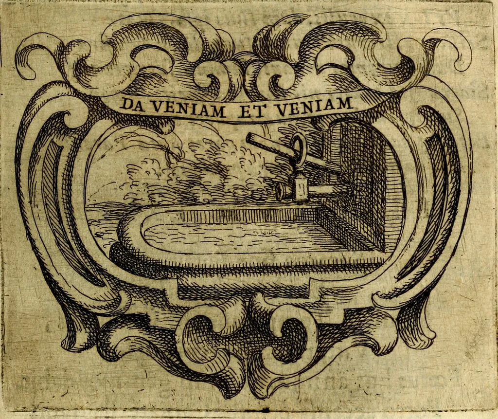 An illustration from Ignatius : insignium, epigrammatum et elogiorum centuriis expressus, 1655, leaf 266