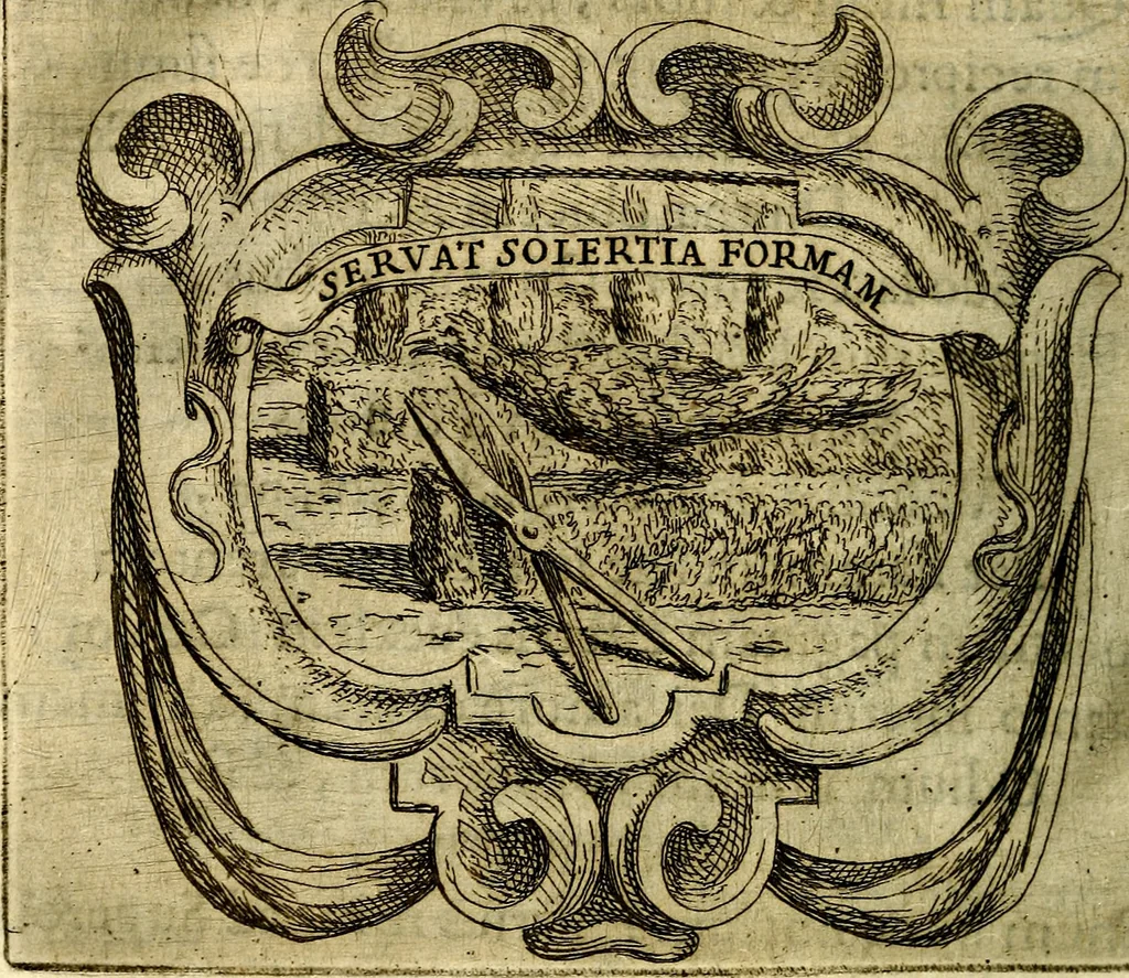 An illustration from Ignatius : insignium, epigrammatum et elogiorum centuriis expressus, 1655, leaf 275