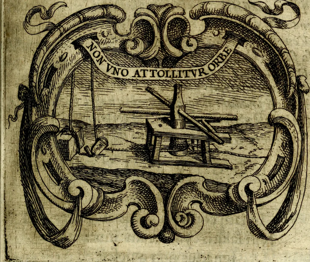 An illustration from Ignatius : insignium, epigrammatum et elogiorum centuriis expressus, 1655, leaf 278