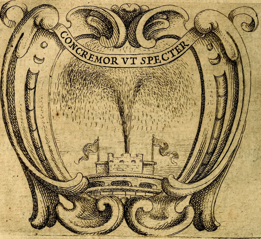 An illustration from Ignatius : insignium, epigrammatum et elogiorum centuriis expressus, 1655, leaf 29