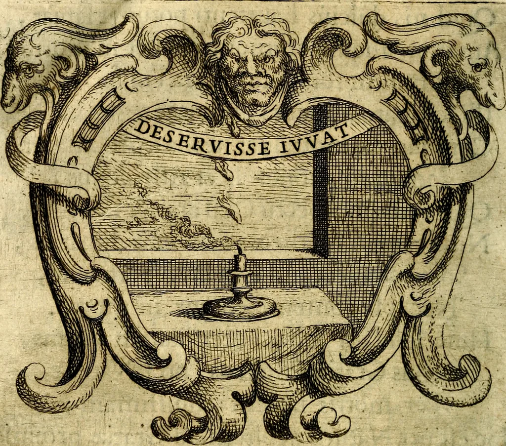 An illustration from Ignatius : insignium, epigrammatum et elogiorum centuriis expressus, 1655, leaf 311