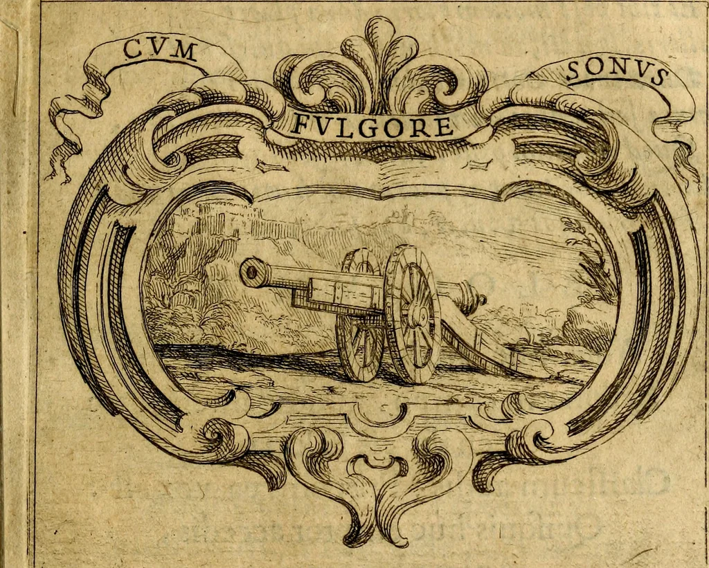 An illustration from Ignatius : insignium, epigrammatum et elogiorum centuriis expressus, 1655, leaf 32