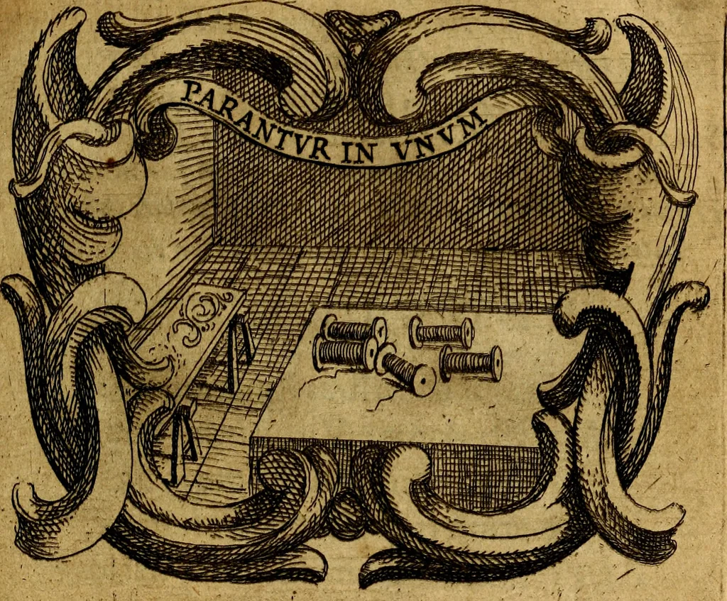 An illustration from Ignatius : insignium, epigrammatum et elogiorum centuriis expressus, 1655, leaf 44
