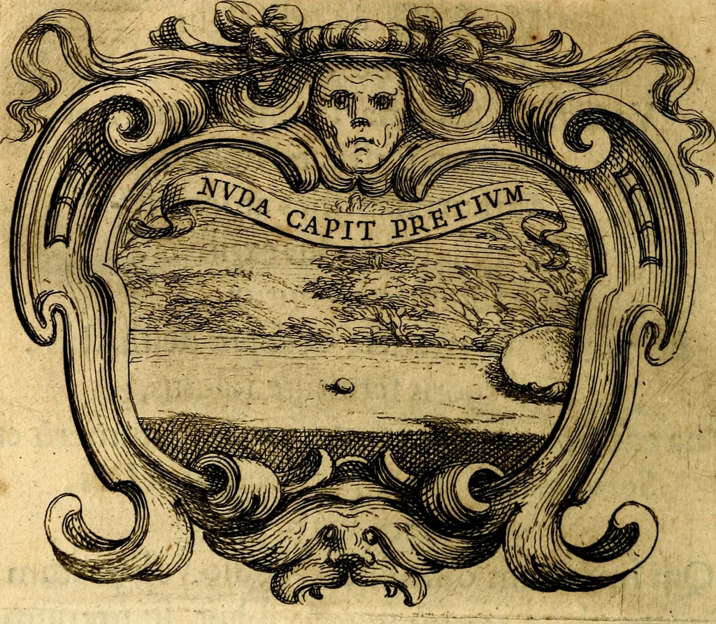 An illustration from Ignatius : insignium, epigrammatum et elogiorum centuriis expressus, 1655, leaf 59
