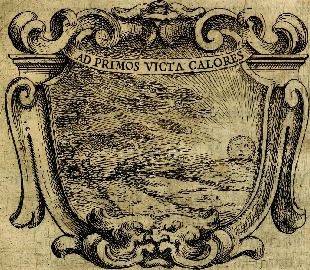 An illustration from Ignatius : insignium, epigrammatum et elogiorum centuriis expressus, 1655, leaf 68