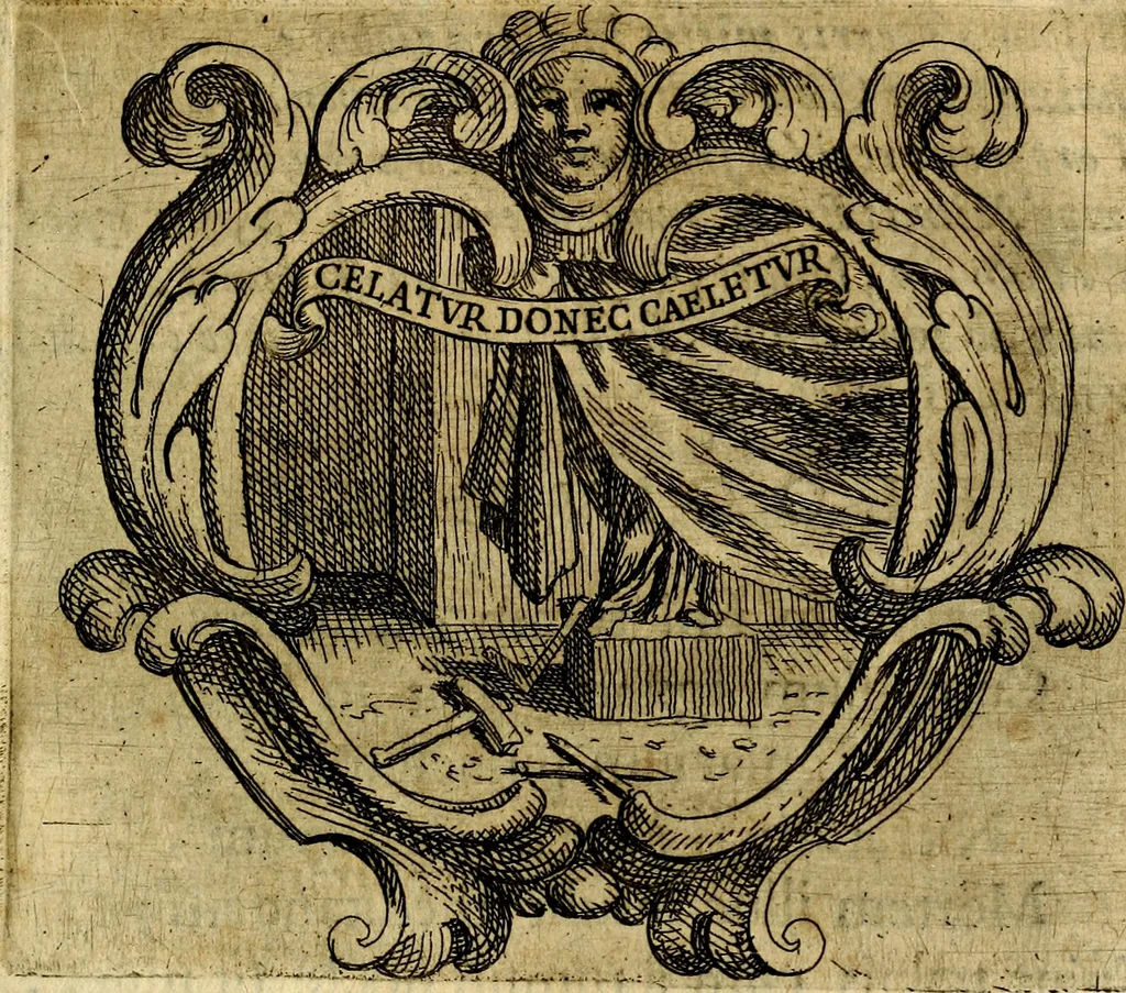An illustration from Ignatius : insignium, epigrammatum et elogiorum centuriis expressus, 1655, leaf 80