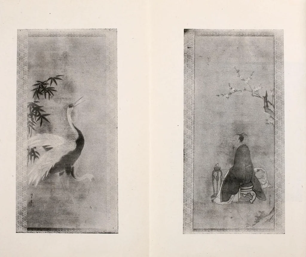 An illustration from Ikeda Koshaku-ke onzohin nyusatsu, 1919, leaf 187