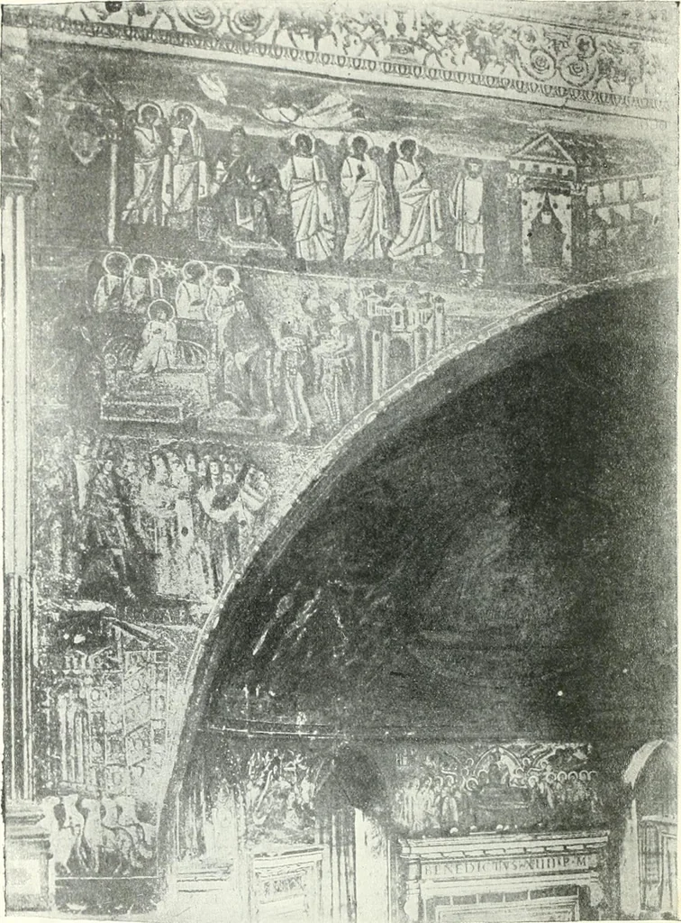An illustration from Ikonografia Bogomateri, 1914, leaf 121