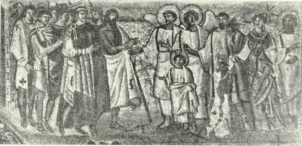 An illustration from Ikonografia Bogomateri, 1914, leaf 126