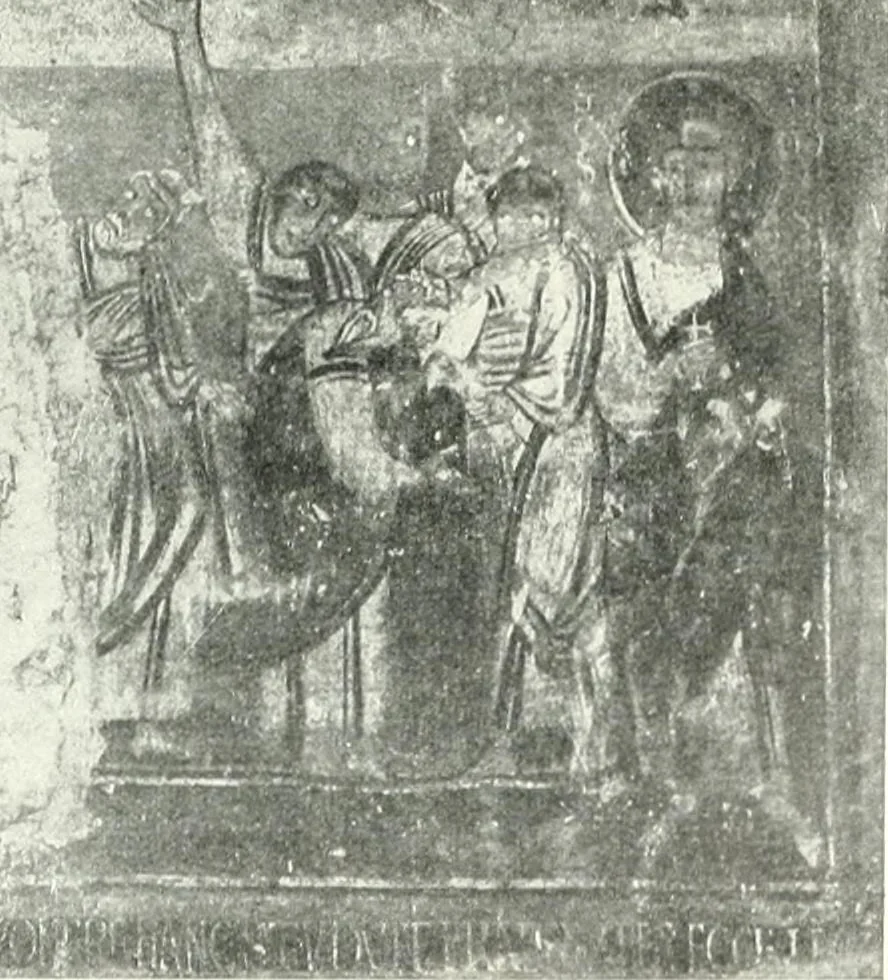 An illustration from Ikonografia Bogomateri, 1914, leaf 203