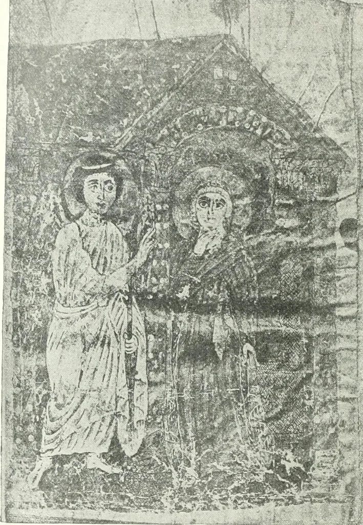 An illustration from Ikonografia Bogomateri, 1914, leaf 205