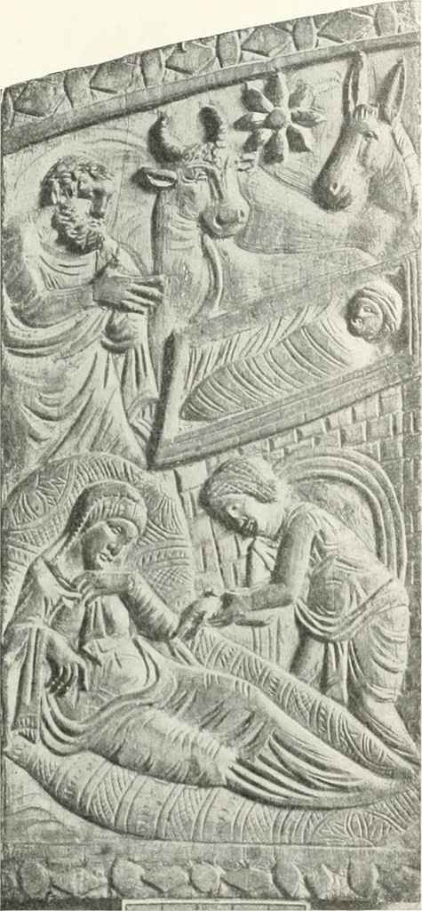 An illustration from Ikonografia Bogomateri, 1914, leaf 212