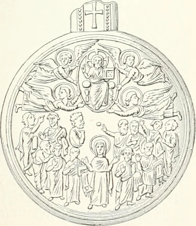 An illustration from Ikonografia Bogomateri, 1914, leaf 220