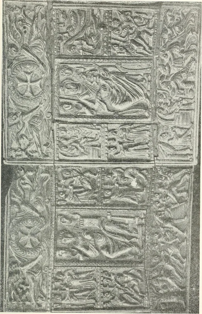 An illustration from Ikonografia Bogomateri, 1914, leaf 230