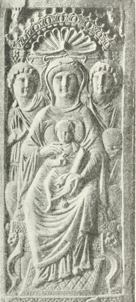 An illustration from Ikonografia Bogomateri, 1914, leaf 236
