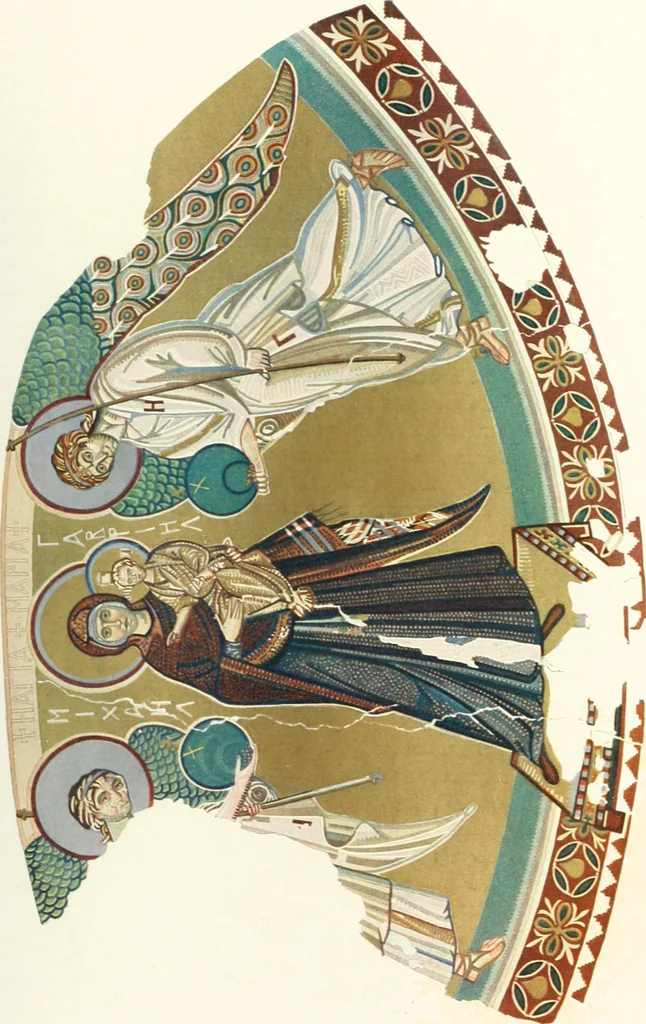 An illustration from Ikonografia Bogomateri, 1914, leaf 248