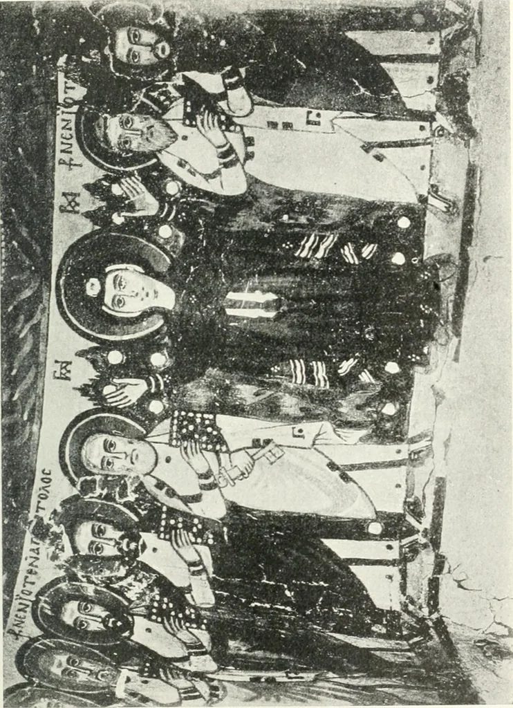 An illustration from Ikonografia Bogomateri, 1914, leaf 262