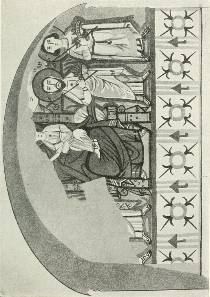 An illustration from Ikonografia Bogomateri, 1914, leaf 264