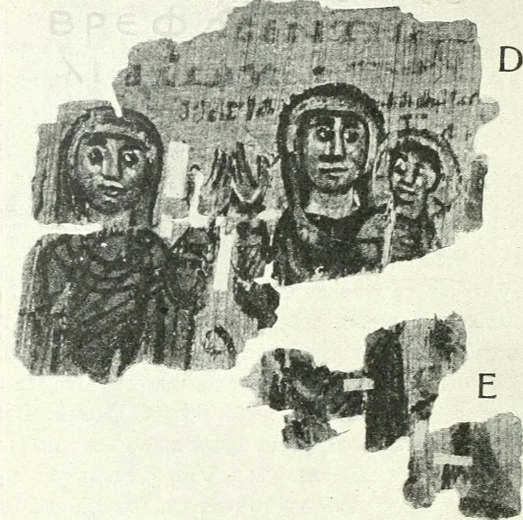 An illustration from Ikonografia Bogomateri, 1914, leaf 267