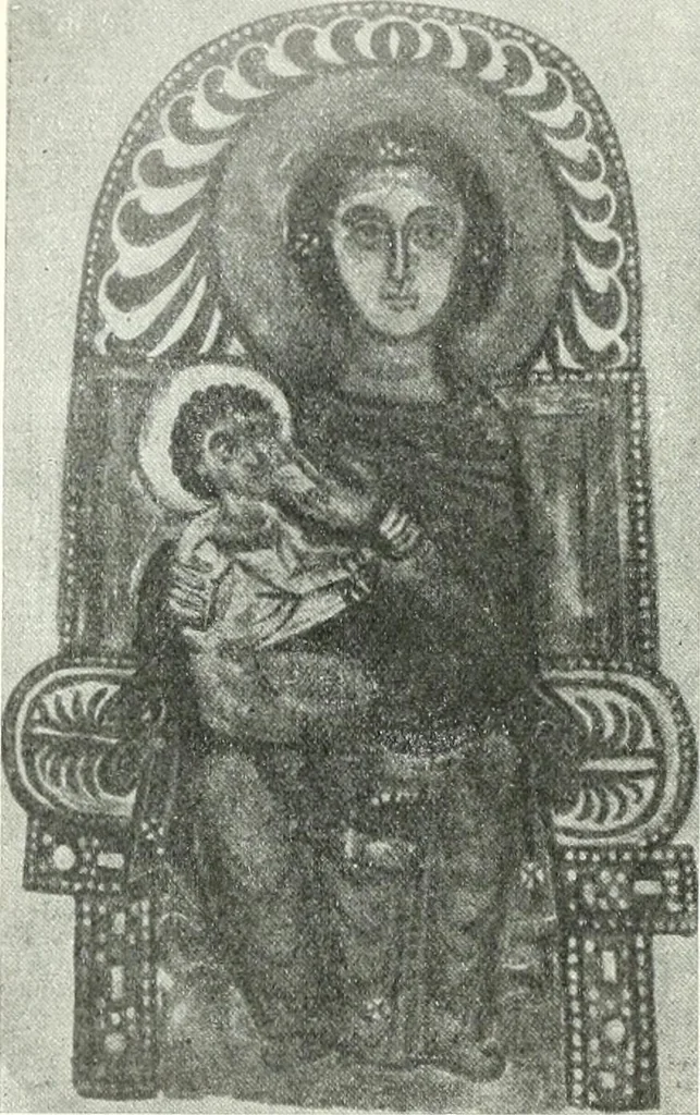 An illustration from Ikonografia Bogomateri, 1914, leaf 271