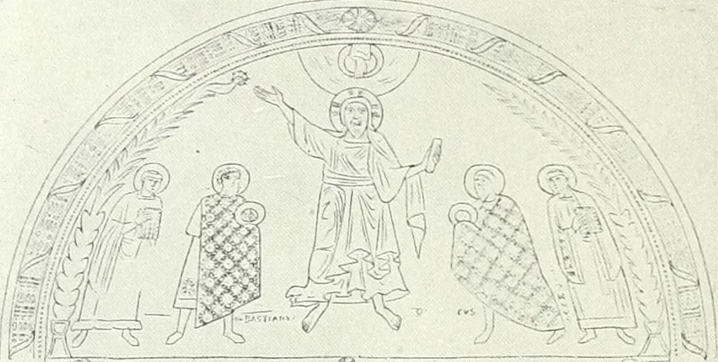 An illustration from Ikonografia Bogomateri, 1914, leaf 301