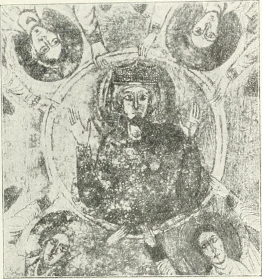An illustration from Ikonografia Bogomateri, 1914, leaf 304