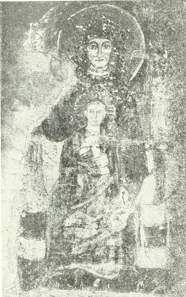 An illustration from Ikonografia Bogomateri, 1914, leaf 315