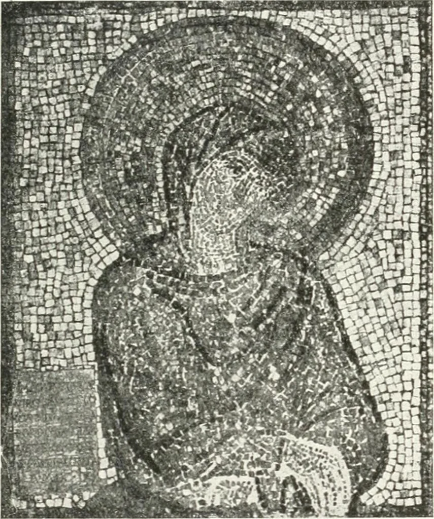 An illustration from Ikonografia Bogomateri, 1914, leaf 344