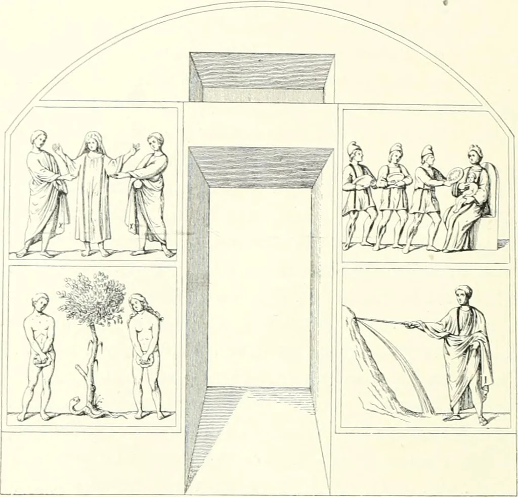An illustration from Ikonografia Bogomateri, 1914, leaf 37