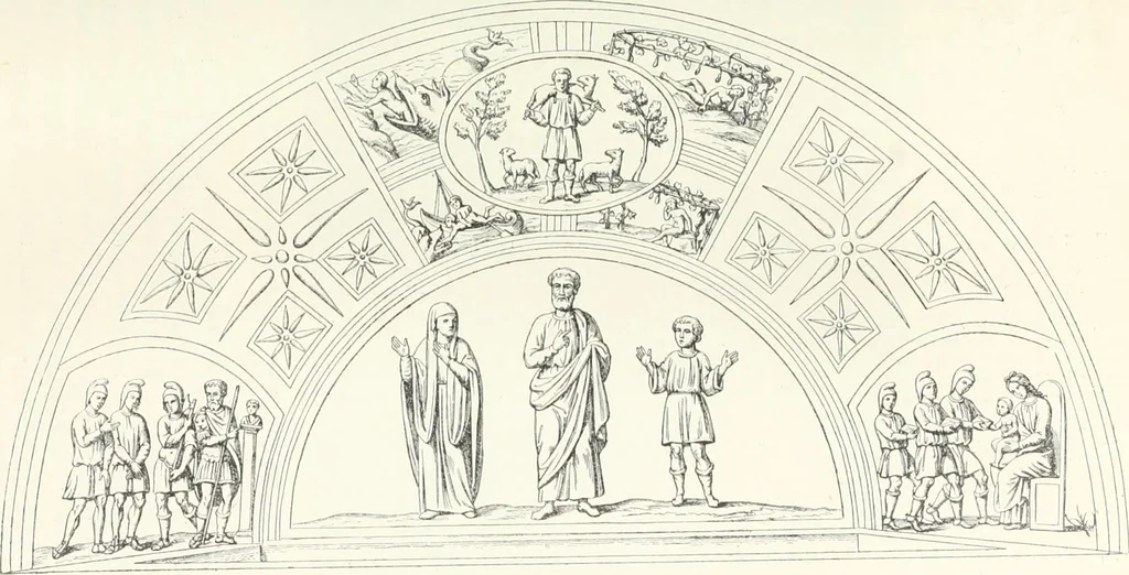 An illustration from Ikonografia Bogomateri, 1914, leaf 46