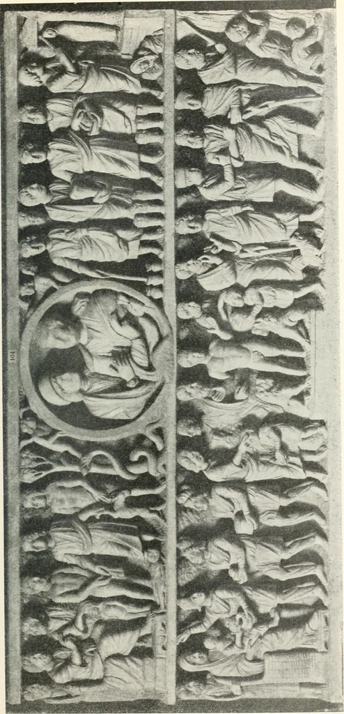 An illustration from Ikonografia Bogomateri, 1914, leaf 50