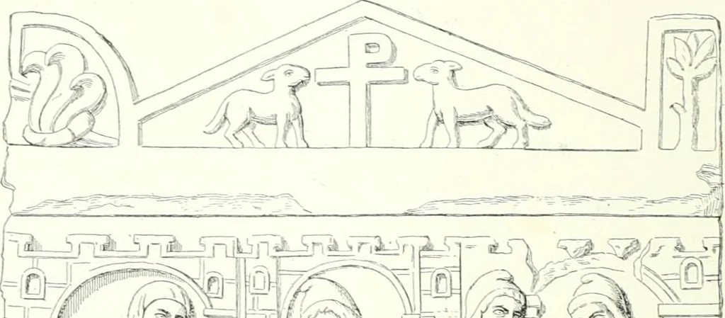 An illustration from Ikonografia Bogomateri, 1914, leaf 51