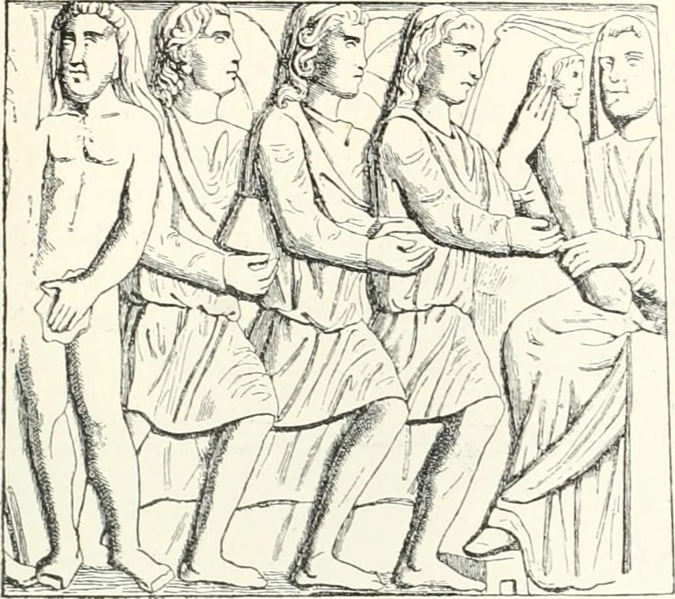An illustration from Ikonografia Bogomateri, 1914, leaf 52