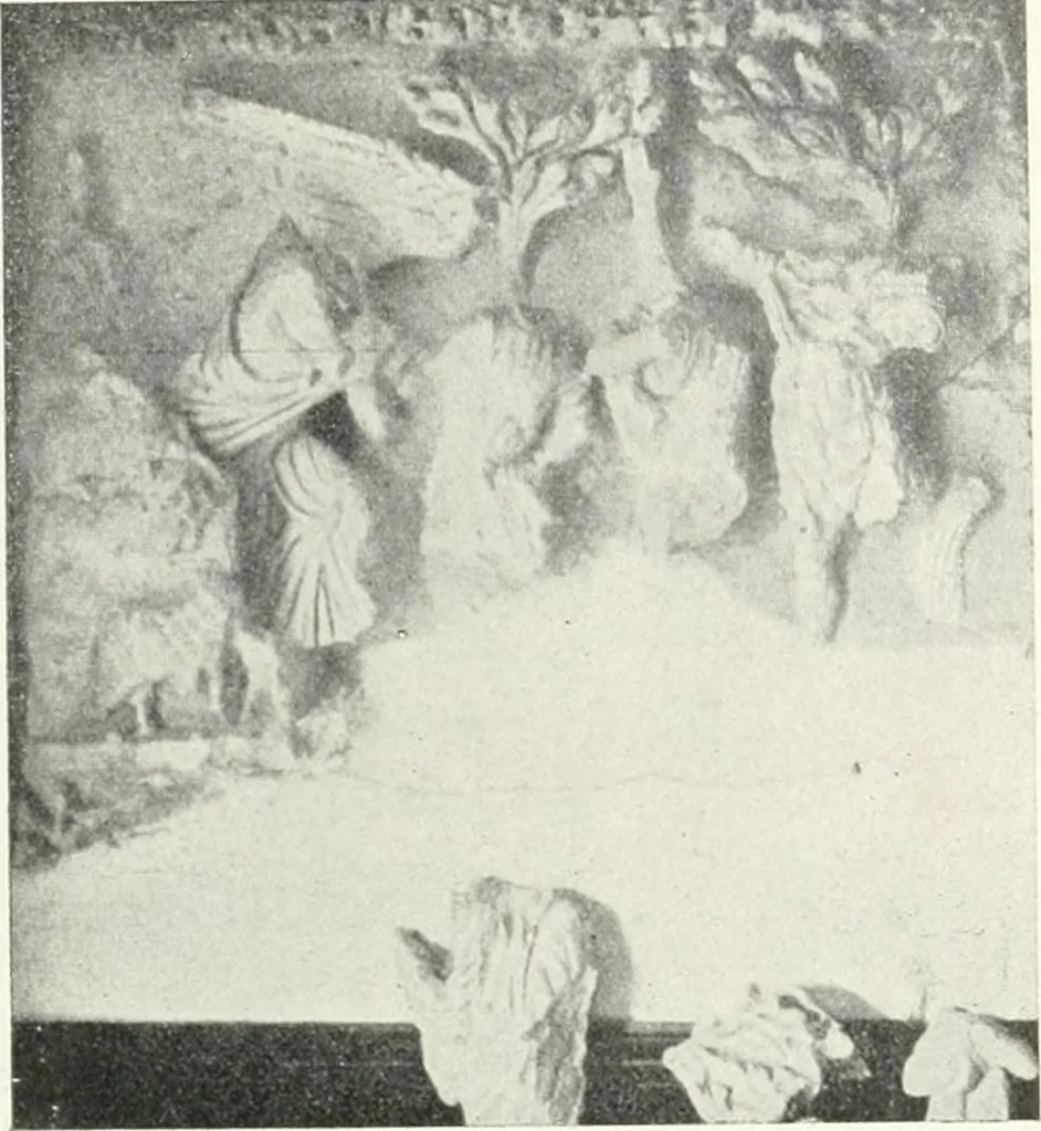 An illustration from Ikonografia Bogomateri, 1914, leaf 54