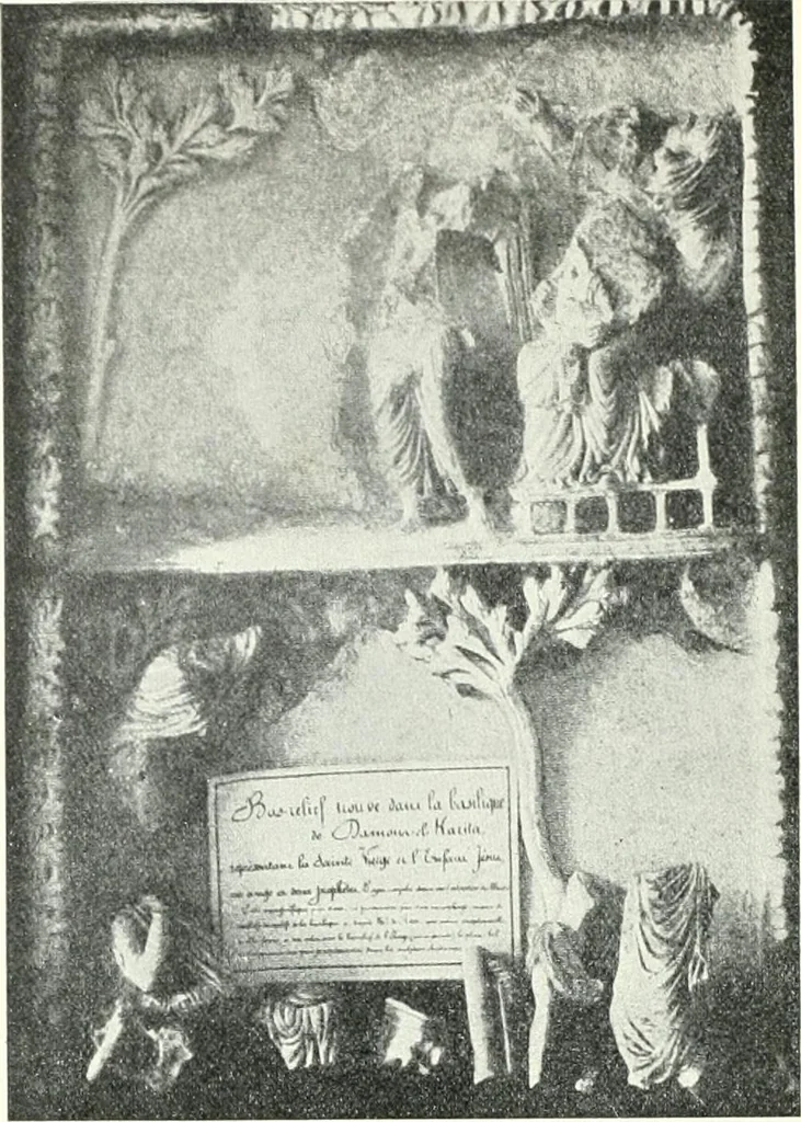 An illustration from Ikonografia Bogomateri, 1914, leaf 55