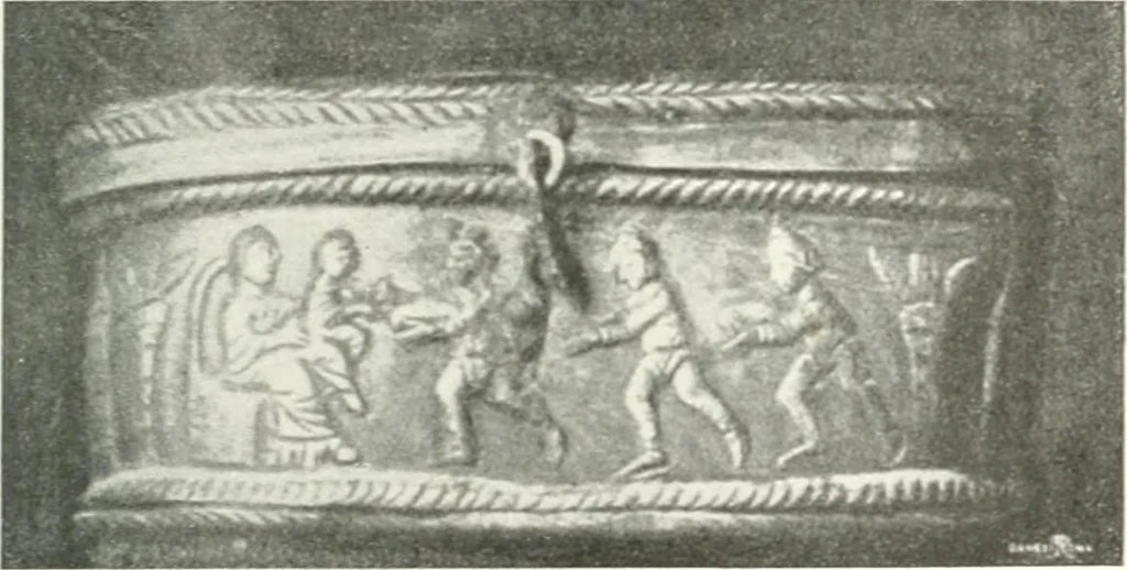 An illustration from Ikonografia Bogomateri, 1914, leaf 62