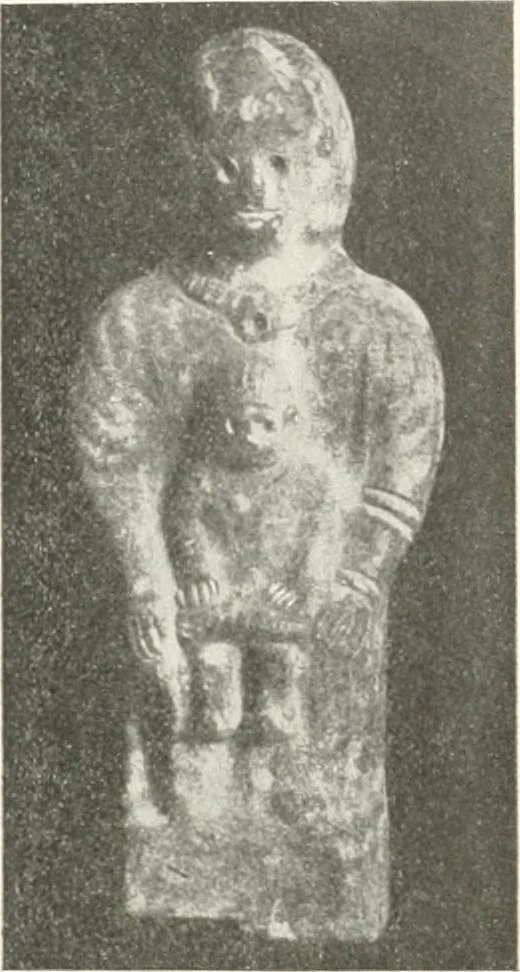An illustration from Ikonografia Bogomateri, 1914, leaf 64