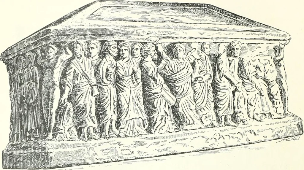 An illustration from Ikonografia Bogomateri, 1914, leaf 65