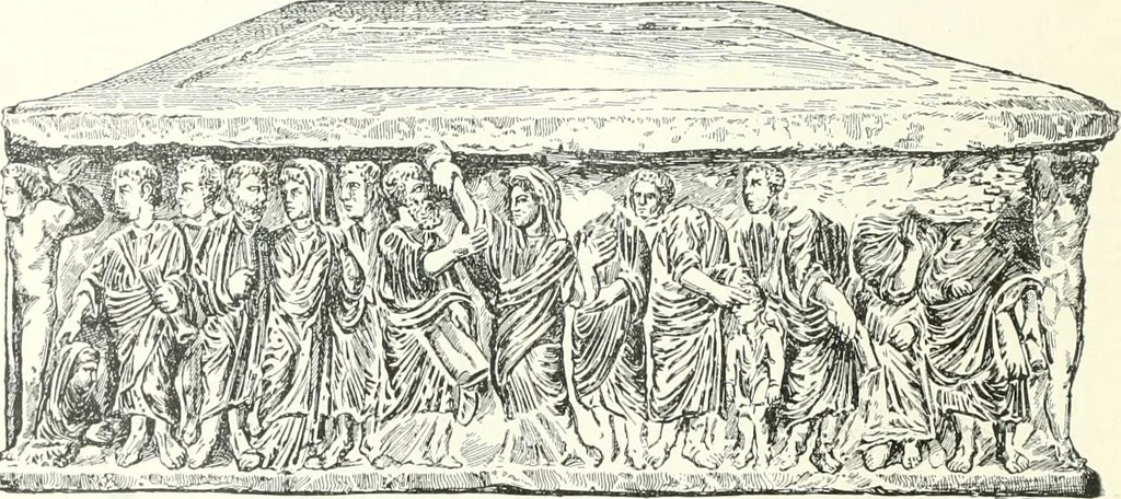An illustration from Ikonografia Bogomateri, 1914, leaf 65