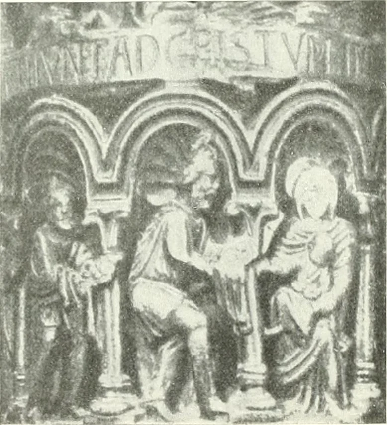 An illustration from Ikonografia Bogomateri, 1914, leaf 67