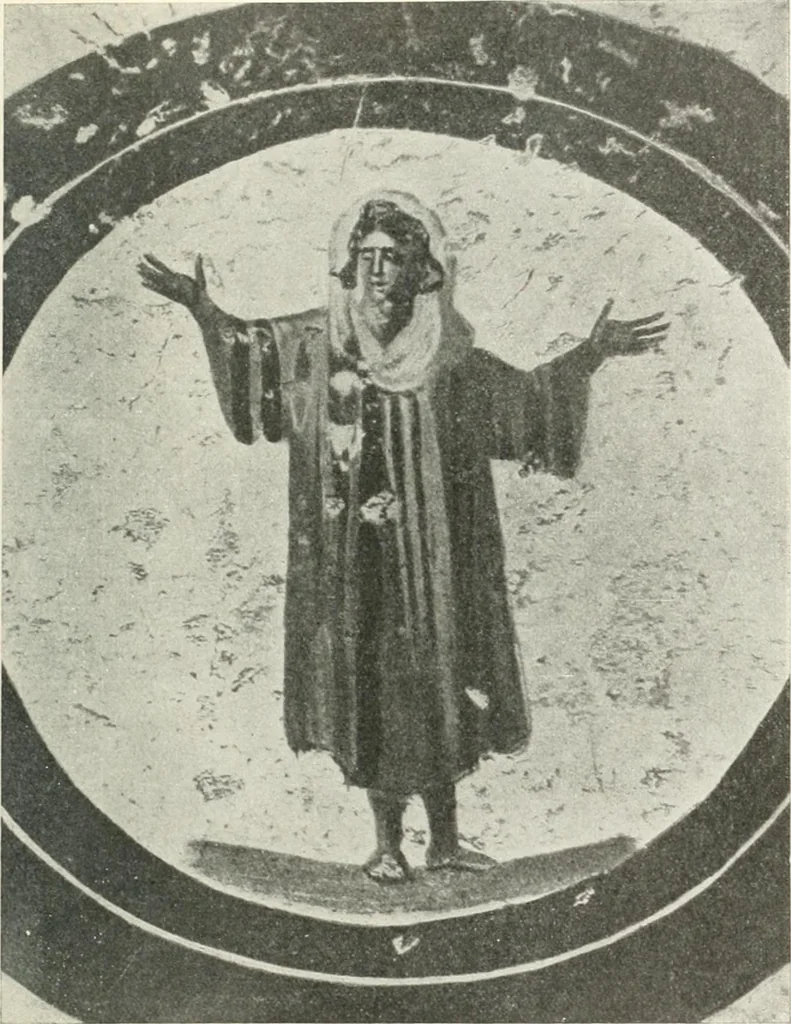 An illustration from Ikonografia Bogomateri, 1914, leaf 72